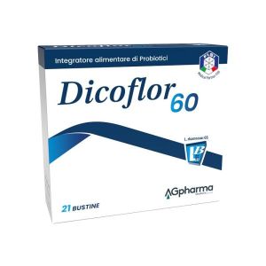 Dicoflor 60 Food Supplement Of Probiotics 15 Sachets