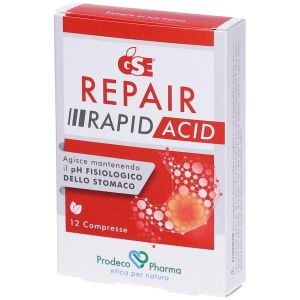 Gse Repair Rapid Acid Heartburn And Reflux 12 Tablets