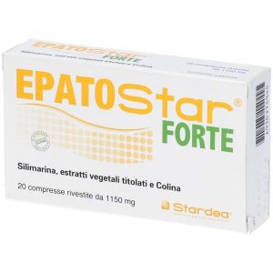Stardea Epatostar Forte Food Supplements 20 Coated Tablets 1150mg