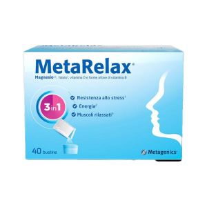 Metagenics Metarelax Food Supplement 40 Sachets
