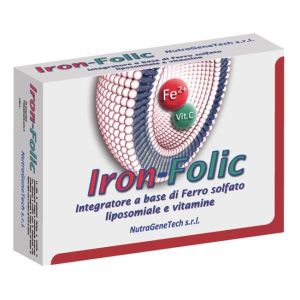 Iron Folic Food Supplement 30 Capsules