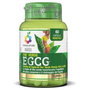 Optima Colors Of Life Green Tea EGCG Draining Supplement 60 Capsules