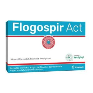 Nutriphyt Laboratories Flogospir Act 10 Capsules