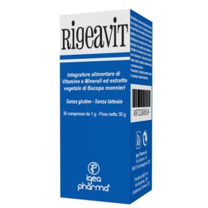 Rigeavit Integratore Multivitaminico e Multiminerale 30 Compresse