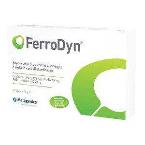 Metagenics FerroDyn HI Iron Supplement 30 Capsules