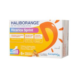Haliborange Refill Sprint Energy Tonic Supplement 20 Stick-Pack