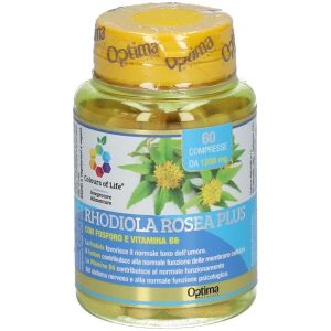 Optima Colors of Life Rhodiola Rosea Plus Mood Supplement 60 Tablets