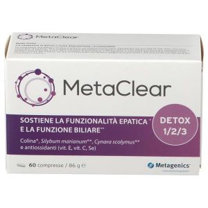 Metagenics Metaclear Liver Supplement 60 Tablets