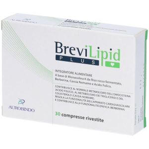 Aurobindo Brevilipid Plus Food Supplement 30 Coated Tablets