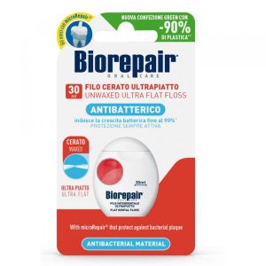 Biorepair Oral Care Antibatterico Filo Non Cerato Ultrapiatto Denti Sensibili 25+5 Metri