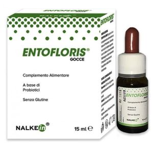 Nalkein Entofloris Drops Gluten Free Food Complement 10ml