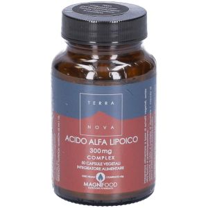 Terranova Acido Alfa Lipoico 300mg Complex 50 Capsule