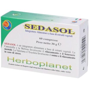 Herboplanet Sedasol Food Supplement 60 Tablets