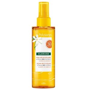 Klorane Polysianes Olio Secco Solare Spf 30 Corpo e Capelli 200ml