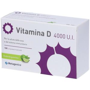 Metagenics Vitamin D 4000UI 168cpr Chewable