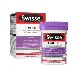 Swisse Mood Supplement with Hypericum and Ginseng 50 Tablets