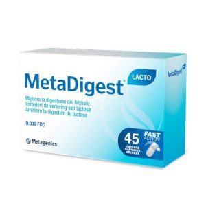Metadigest Lacto Lactose Digestion Supplement 45 Capsules