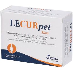 Lecurpet Mangime Complementare Cani/gatti 60 Compresse