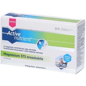 Dr Theiss Active Nutrient Magnesium 375 da 14 Stick Orosolubili