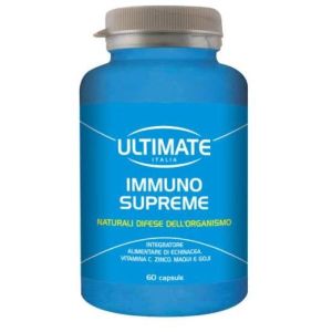Ultimate Italia Immuno Supreme Integratore per Le Naturali Difese Dell'organismo 60 Capsule