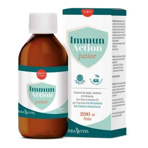 Erba Vita Immun Action Fluid Junior Supplement 200 Ml