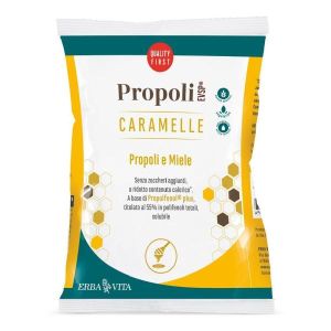 Erba Vita Propolis Evsp CandiesPropolis And Honey Flavor 65g