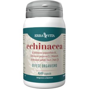 Erba Vita Echinacea Supplement for the Body's Defenses 60 Capsules 500 mg