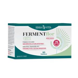 Erba Vita Fermentflor Forte Intestinal Supplement 10 Vials