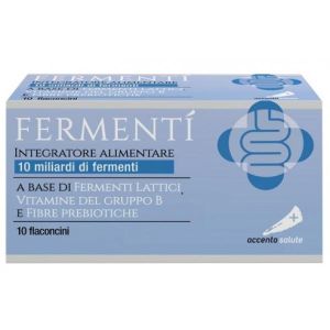 Fermenti' 10mld 10 Flaconcini 10ml Globuli Contenitore MONOdose