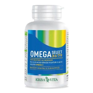 Erba Vita Omega Select 3 6 7 9 Supplement Of Omega 3 120 Pearls