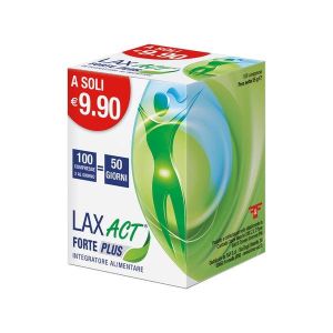 Lax Act Forte Plus Intestinal Wellness Supplement 100 Tablets