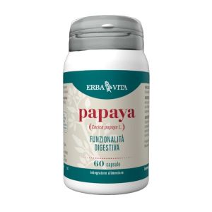 Erba Vita Papaya Digestive Supplement 60 Capsules