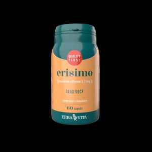 Erba Vita Erisimo Tone Of Voice Supplement 60 Capsules 400 mg