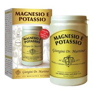 Dr. Giorgini Magnesium and Potassium Powder Supplement Against Tiredness and Fatigue 180 g