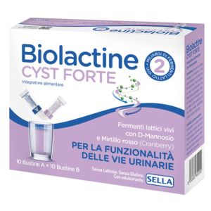 Biolactine Cranberry Urinary Tract Supplement 10 Sachets