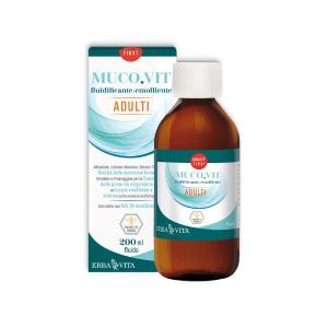 Erba Vita Mucovit Fluxus Adult Natural Cough Syrup 200 ml