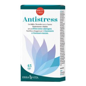 Erbavita Antistress Solution Capsules Food Supplement 45 Capsules