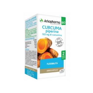 Arkocapsule Curcuma + Piperina Integratore Antiossidante 40 Capsule