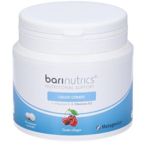 Metagenics Barinutrics Calcium Cherry 90 Tablets