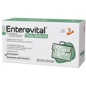 Enterovital Supplement Of Lactic Ferments 8 Vials 10 ml