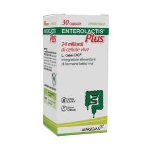 Enterolactis Plus Live Lactic Ferments Supplement 30 Capsules
