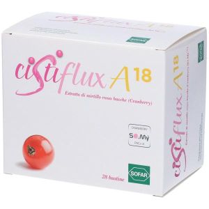 Cistiflux A18 Cystitis Supplement With Cranberry Berries 28 Sachets