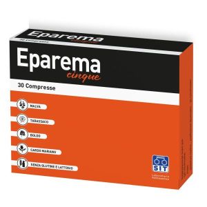 Eparema 70mg + 20mg + 10mg Cascara Boldo Rhubarb 30 Coated Tablets