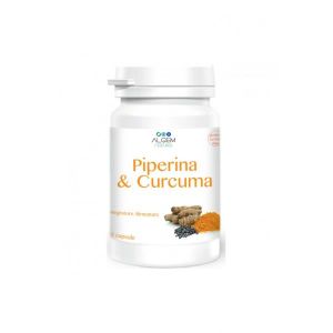Algem natura piperine & turmeric antioxidant supplement 45 capsules