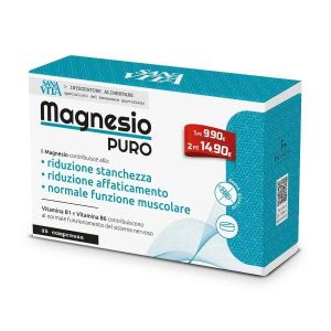 Sanavita Pure Magnesium Paladin Pharma 60 Tablets
