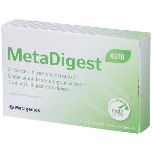 Metadigest Keto Integratore per Gestione del Peso 30 Compresse