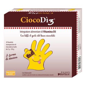 Ciocodì3 Integratore Vitamina D3 30 Tavolette