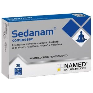 Sedanam Supplement To Promote Sleep And Relaxation 30 Tablets