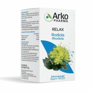 Arkopharma Rhodiola Arkocapsule Food Supplement 45 Capsules