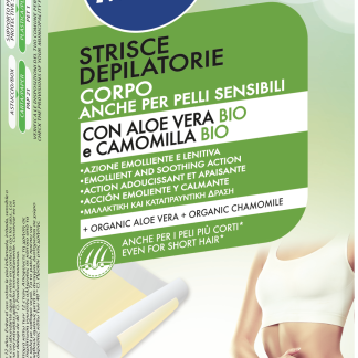 ACTY MASK Strisce depilatorie corpo Aloe, 20 pz